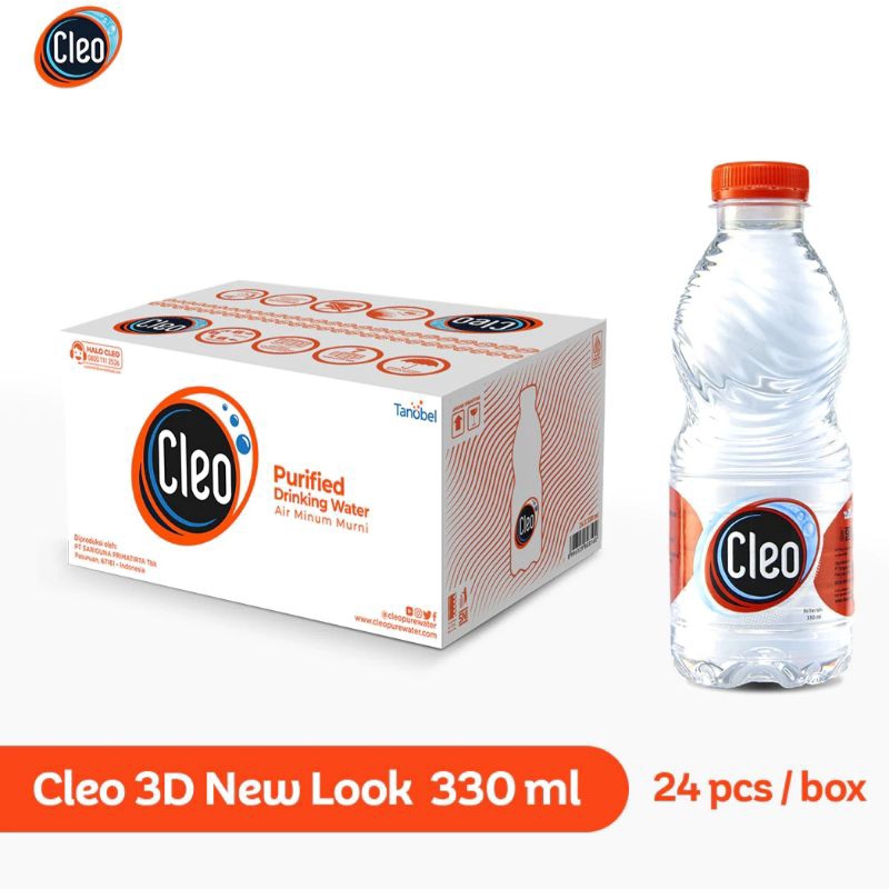 

CLEO BOTOL 330 ML 1 DUS isi 24 botol