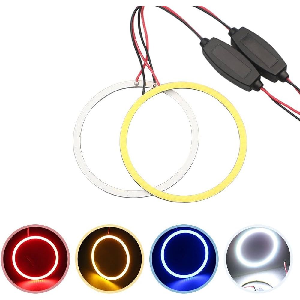 LED RING COB Angel Eye Projie BiLED 70mm 80mm 100mm