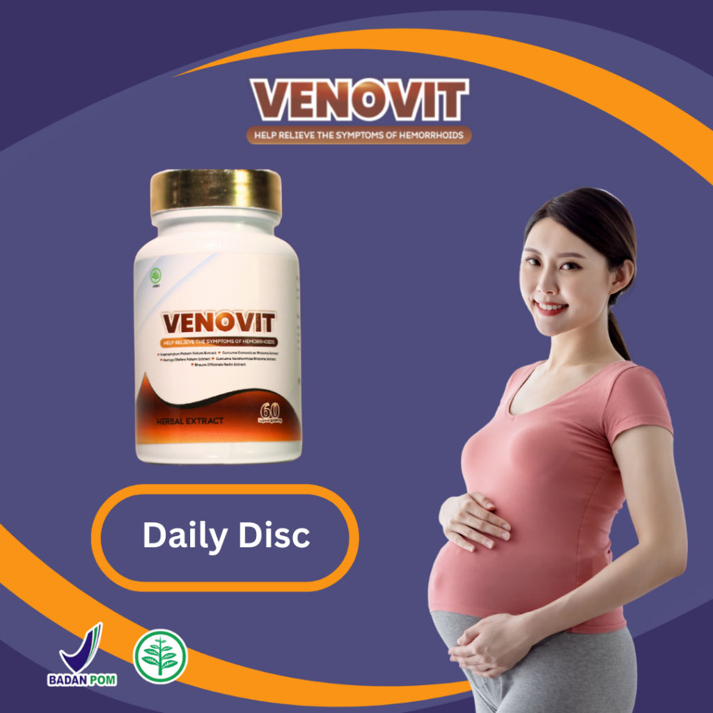 Venovit. Obat Wasir Herbal Ambeien Ambeyen Aman buat Ibu Hamil