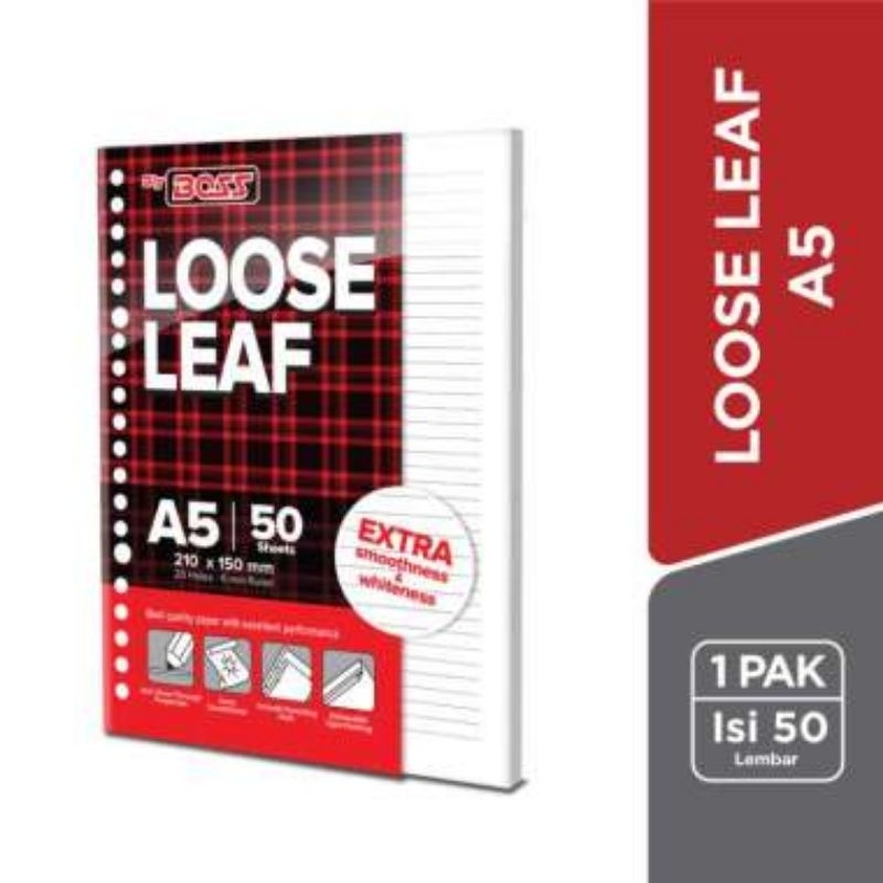 

Loose Leaf Big Boss A5 50