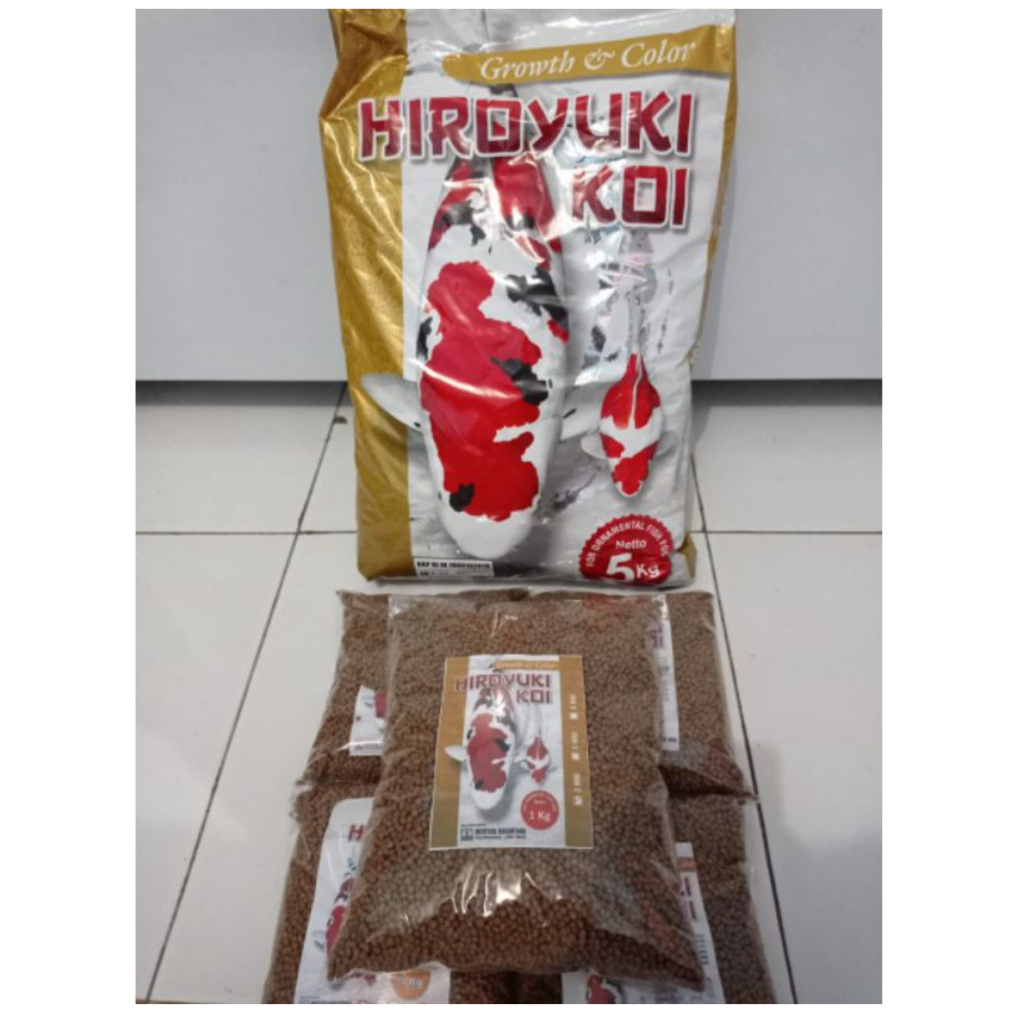 HIROYUKI GROWTH COLOR 1KG KOI - 2/5/8 Hiroyuki growth and color