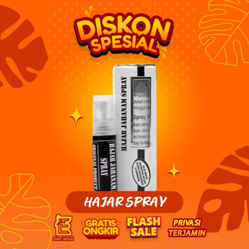 Hajar Spray Ejakulasi  Original Obat Kuat Tahan Lama Pria Obat Penambah Stamina Pembesar Penis Peman