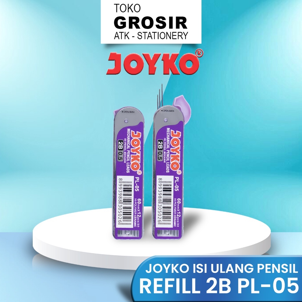 

Isi / Refill Lead Pensil Mekanik Joyko 2B PL - 05