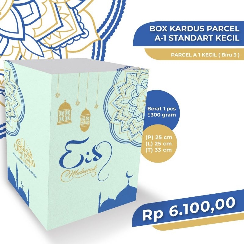 

BOX PARCEL 25x25x33 / PARCEL LEBARAN/KARTON/HAMPERS/IDULFITRI A1 KECIL