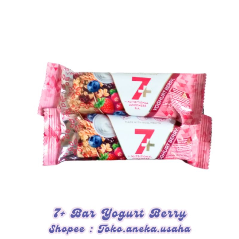 

7+ CEREAL BAR YOGURT BERRY 22gr