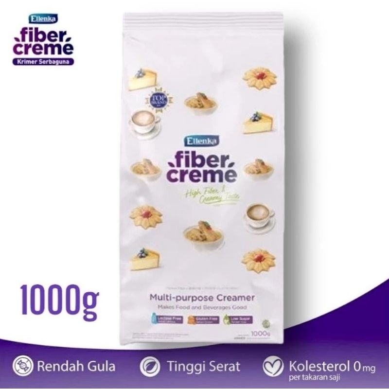 

Krimer keto FIBER CREME Ellenka Creamer Sehat Pengganti Santan 1000 gram