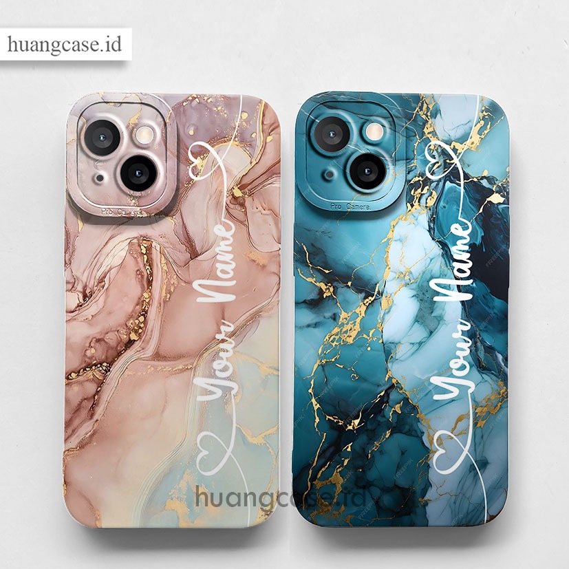 Huang Case  -  SOFTCASE PRO CAMERA CUSTOM NAMA CASE TERBARU SAMSUNG A03 A13 A03S M23 A03 CORE J7 PRI