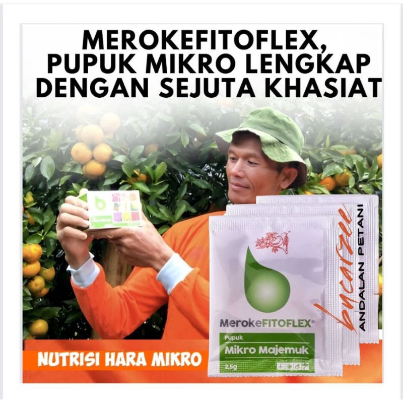 Meroke Fitoflex Pupuk Mikro Majemuk Sachet