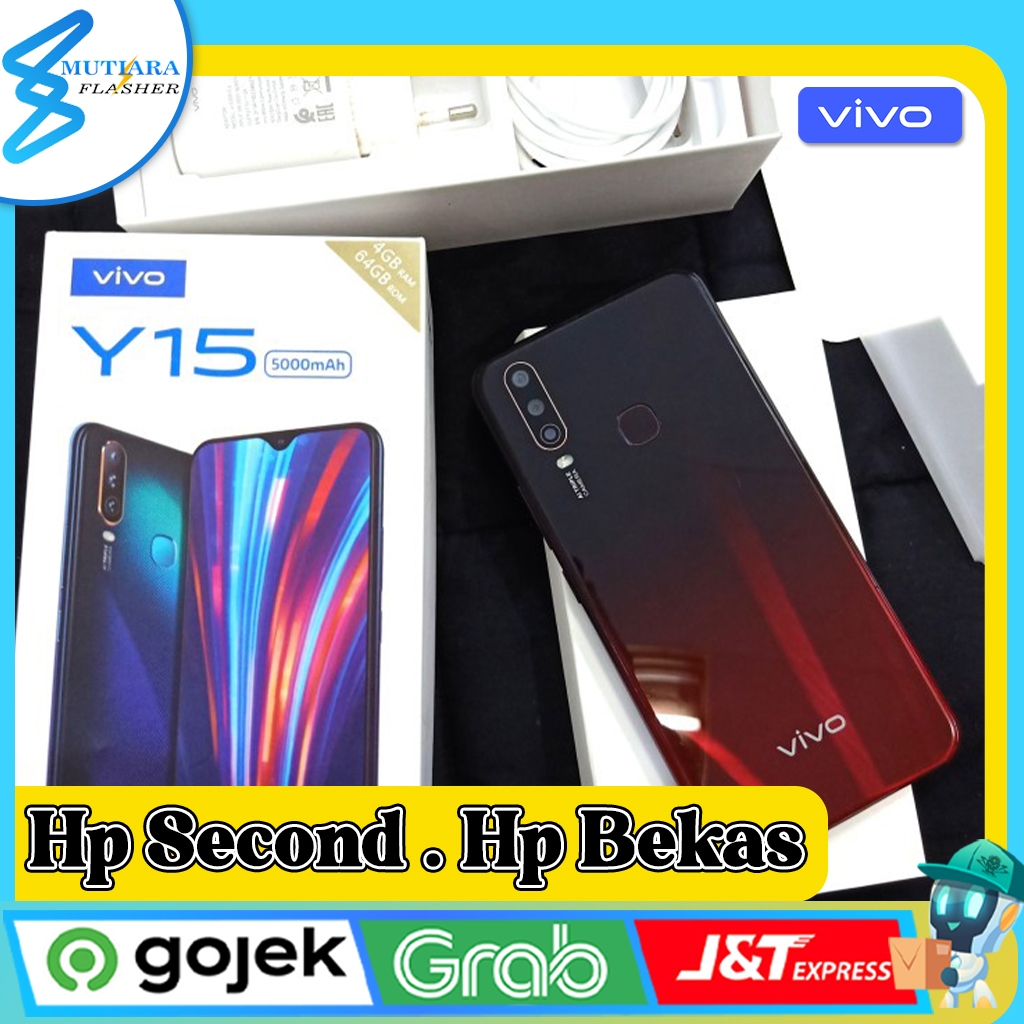 Vivo Y15 Ram 4/64GB | Ram 3/64GB Second Original