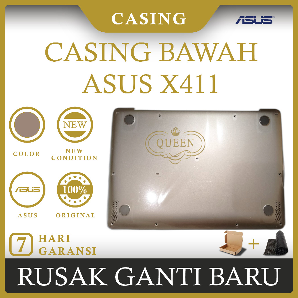 Casing bawah Laptop Asus X411 X411UQ Series Original