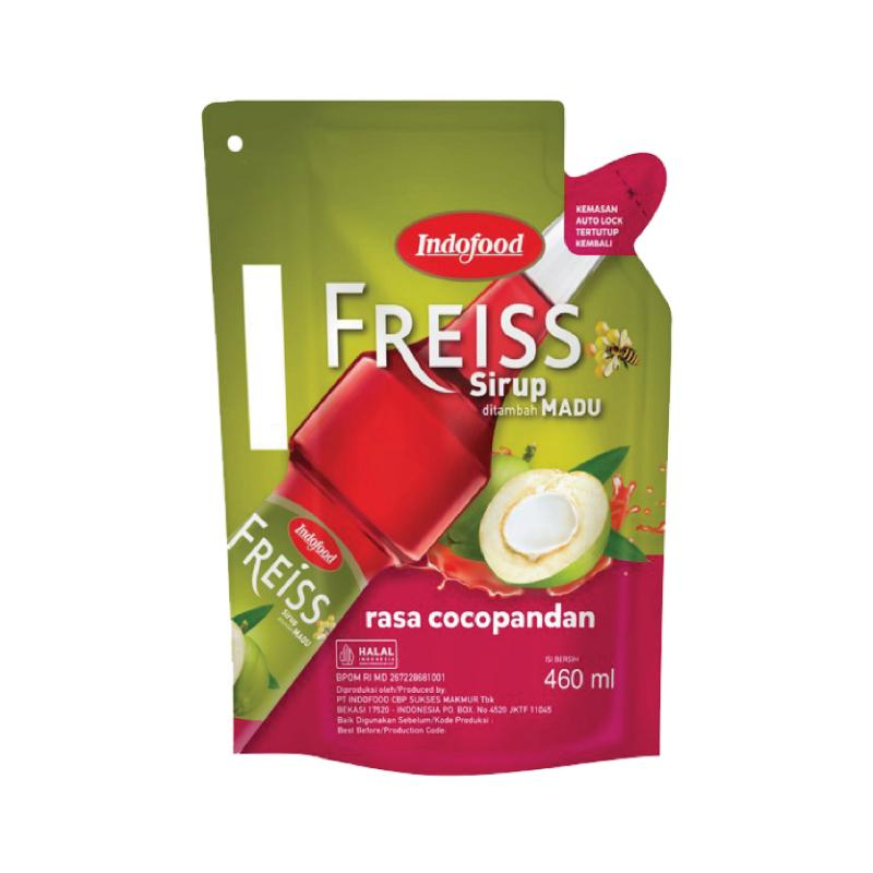

Indofood Syrup Freiss Cocopandan Pouch 460 ml