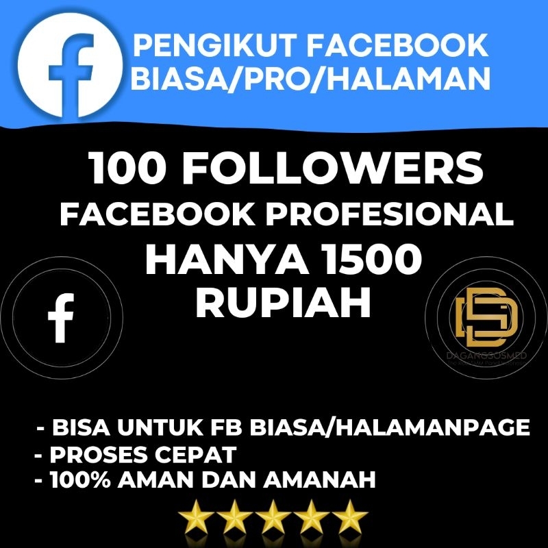 Pengikut Followers Fasebook Pro/Halaman Fanspage