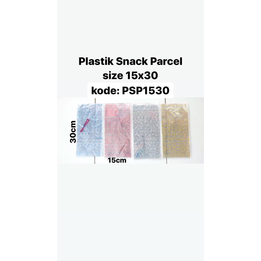 

plastik souvenir motif parcel size 15x30