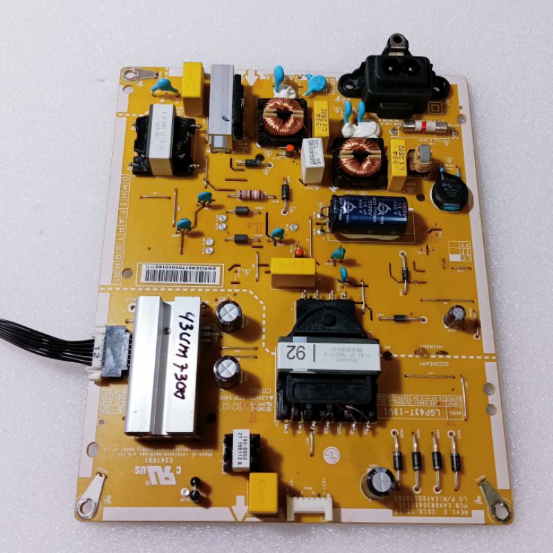 psu tv lg 43um7300 pta - power suplay tv lg 43um7300pta