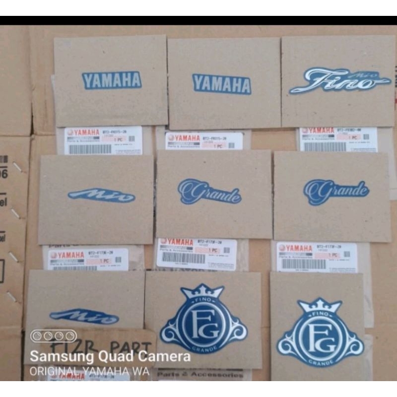 STRIPING LIS BODY FINO GRANDE 2020 2021 2022 2023 2024 STRIPING BODY FINO GRANDE BIRU DOFF ORIGINAL 