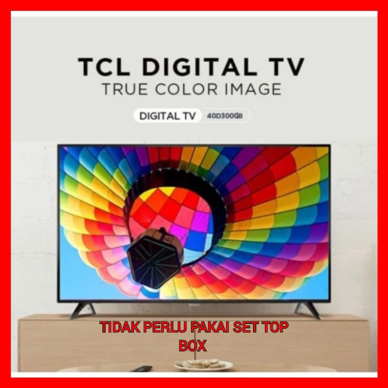 KHUSUS PALEMBANG TV DIGITAL LED 40 INCH TCL 40D3000B PROMO