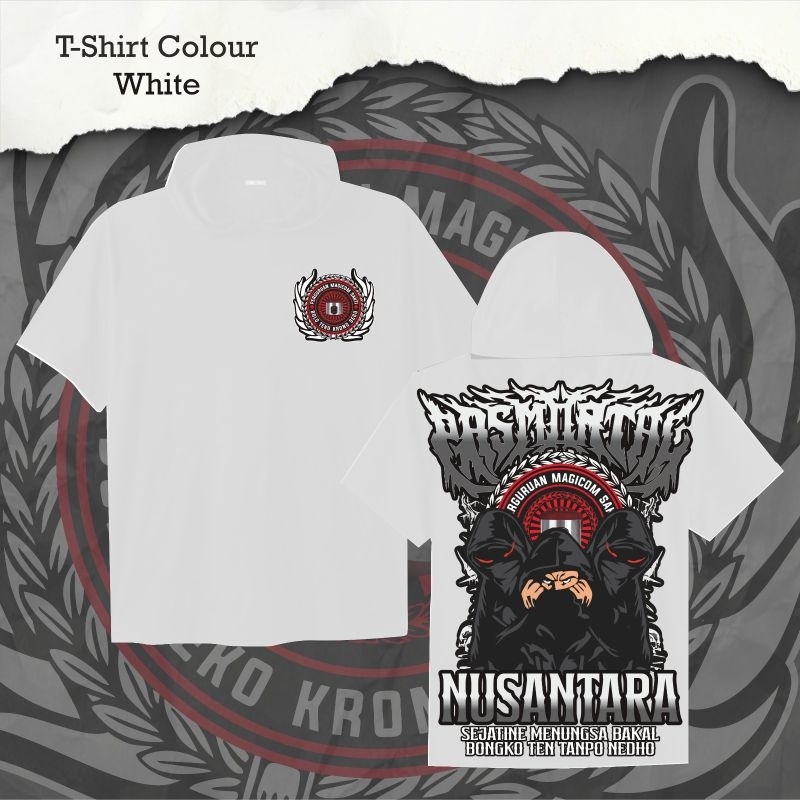 Ts Hoodie Pasmortal Nusantara Sejatine Menungso Bakal T-shirt Hoodie Distro Kekinian
