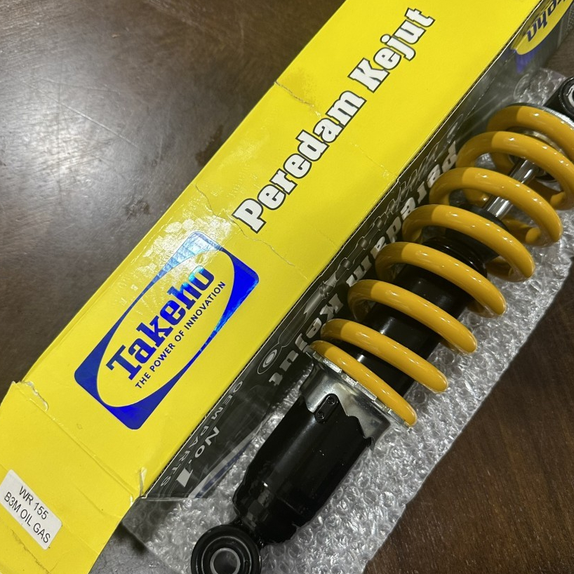 KUNING TAKEHO WR155 SHOCKBREAKER BELAKANG MOTOR WR 155 MONOSHOCK SHOCK