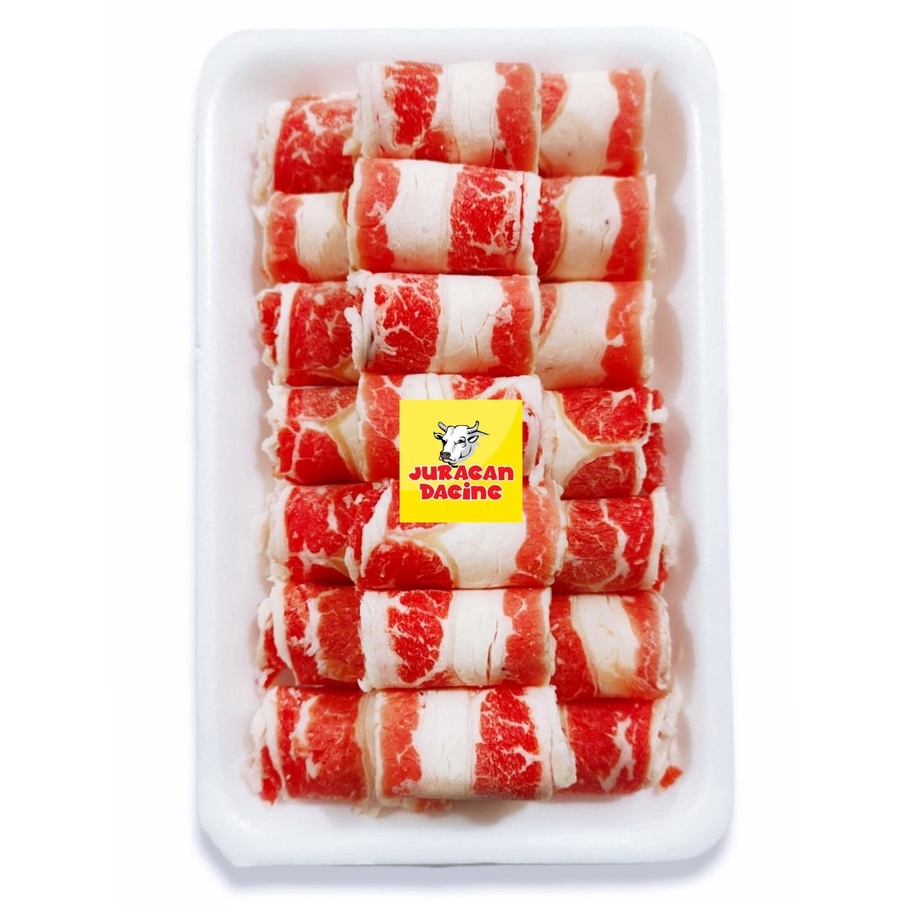 

COD DAGING SAPI SLICE SHORTPLATE US BEEF SLICE 5 GRAM HARGA SPECIAL