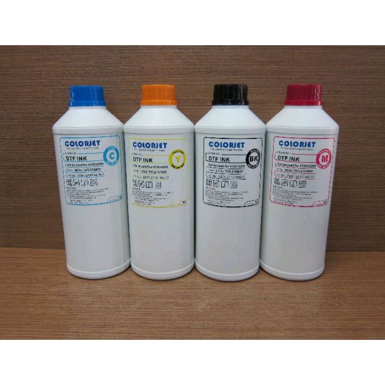 Dijual Murah Tinta DTF Colorjet Premium Quality Digital Textile Pigment 1KG APL