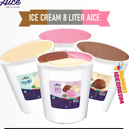 

STOK SIAP COD Ice Cream Aice 8Liter