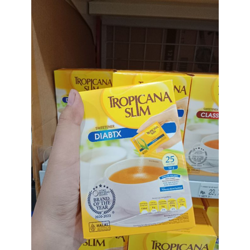 

TROPICANA SLIM DIABTX GULA ISI 25s (termurah dan bisa cod)