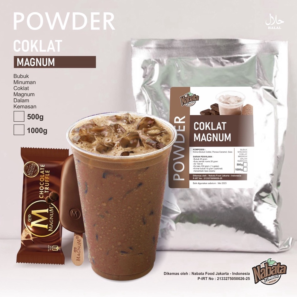 

Splash BUBUK COKLAT MAGNUM PREMIUM 1 KG