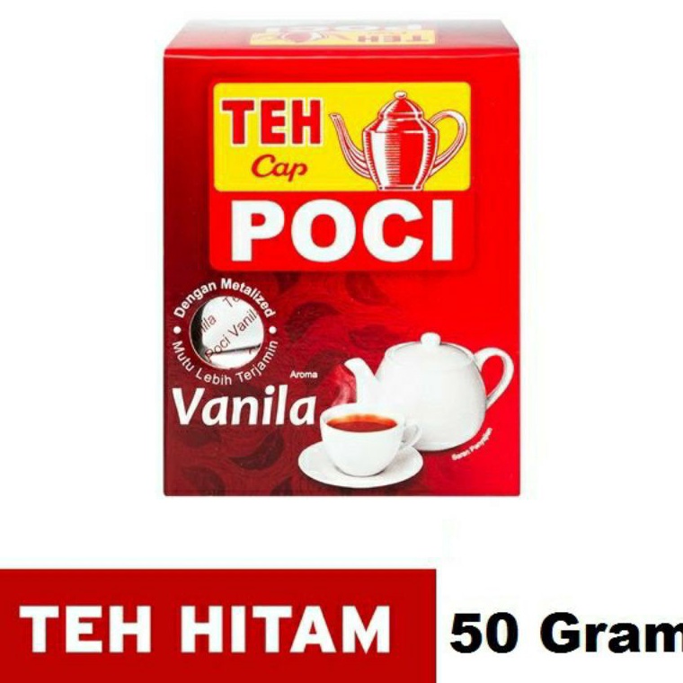 

PROMO ALE Teh BUBUK Poci Vanila PERPAK 1 PCS