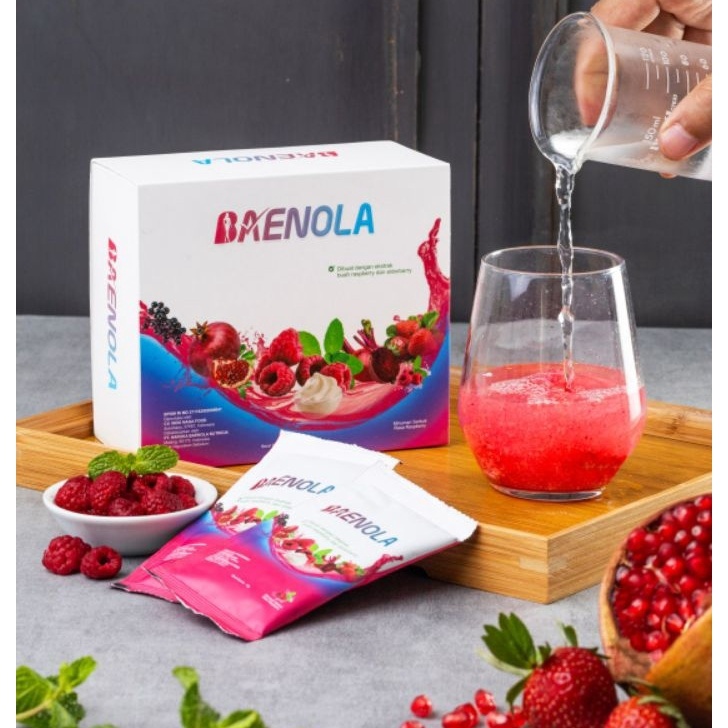 

55 COD BAENOLA FIBER DRINK Penurun Berat Badan Minuman Extrak Buah Kaya Antioksidan Harga 1 Box isi 12 Sachet