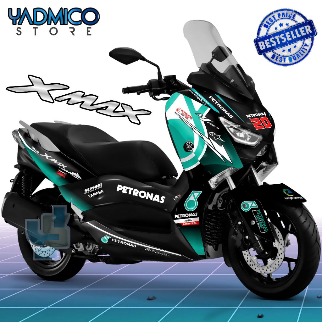 Decal XMAX 250 Full Body - Stiker Motor XMAX Full Body - Dekal XMAX 250 - Striping XMAX 250 Variasi 