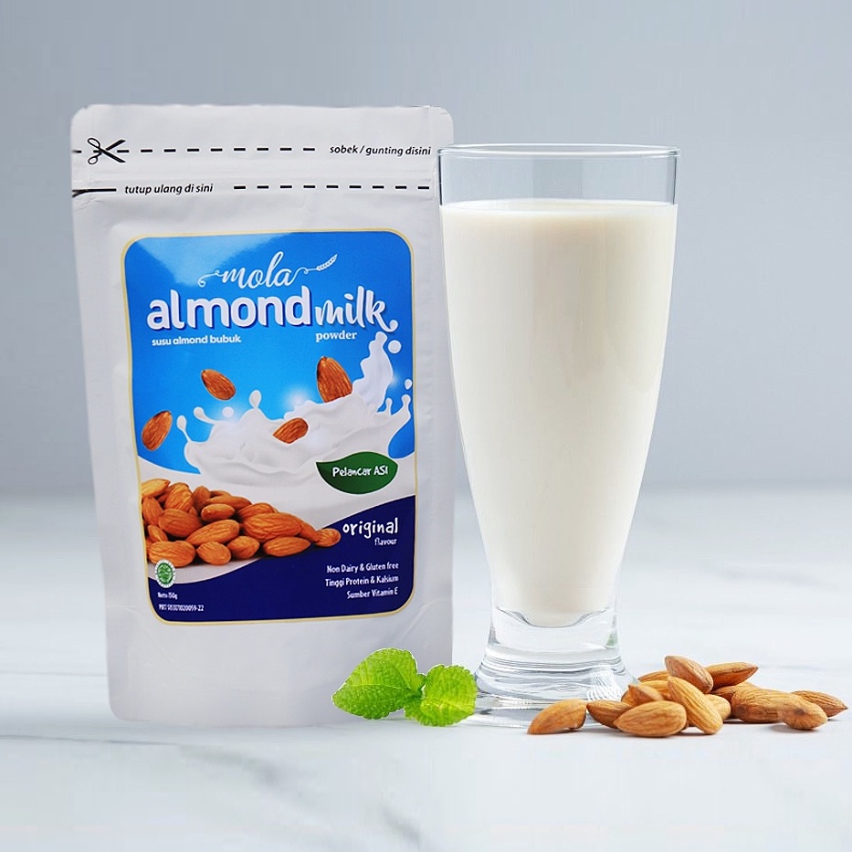 

Kirim Langsung Mola Susu Almond Bubuk Almond Milk 15 gram Bisa Untuk ASI Booster Juga