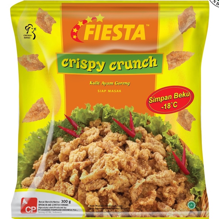 

PAKET LENGKAP Fiesta Kulit Ayam Crispy 3 gr II Kulit Ayam Goreng