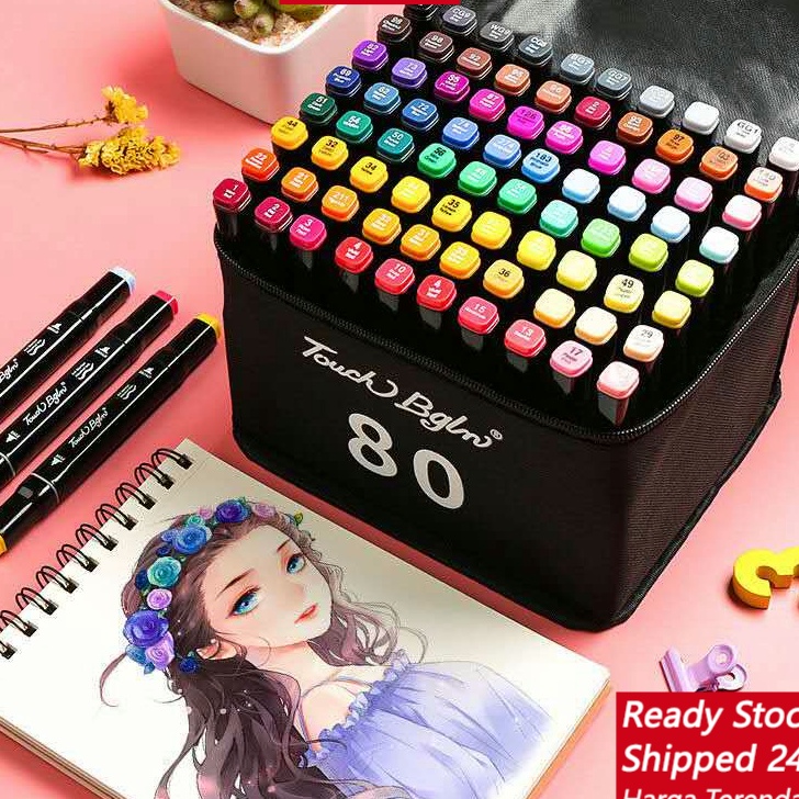 

Ready HargaMinimumCOD Touch 12863612 Warna Sketsa Spidol Umum General Marker Set Animation Markers Sale