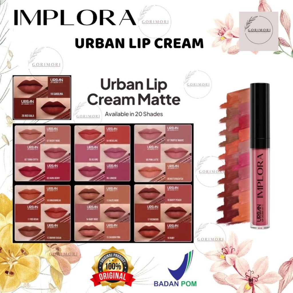 GORIMORI IMPLORA URBAN LIP CREAM MATTE / LIP CREAM