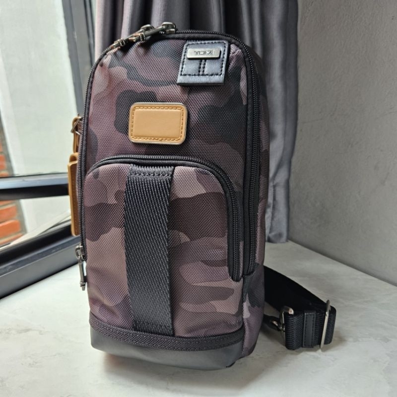 Tumi Fife Slim Sling Bag Camouflage