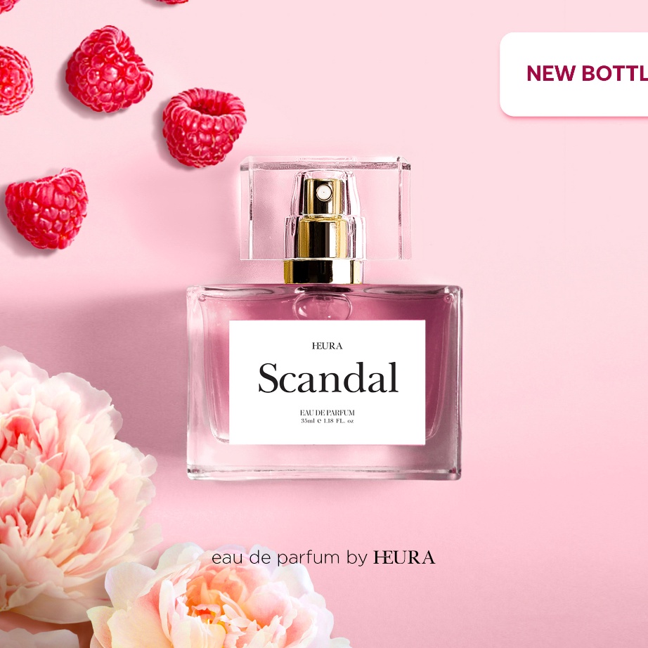 TERMURAH Heura Parfum SCANDAL  Parfum Wanita