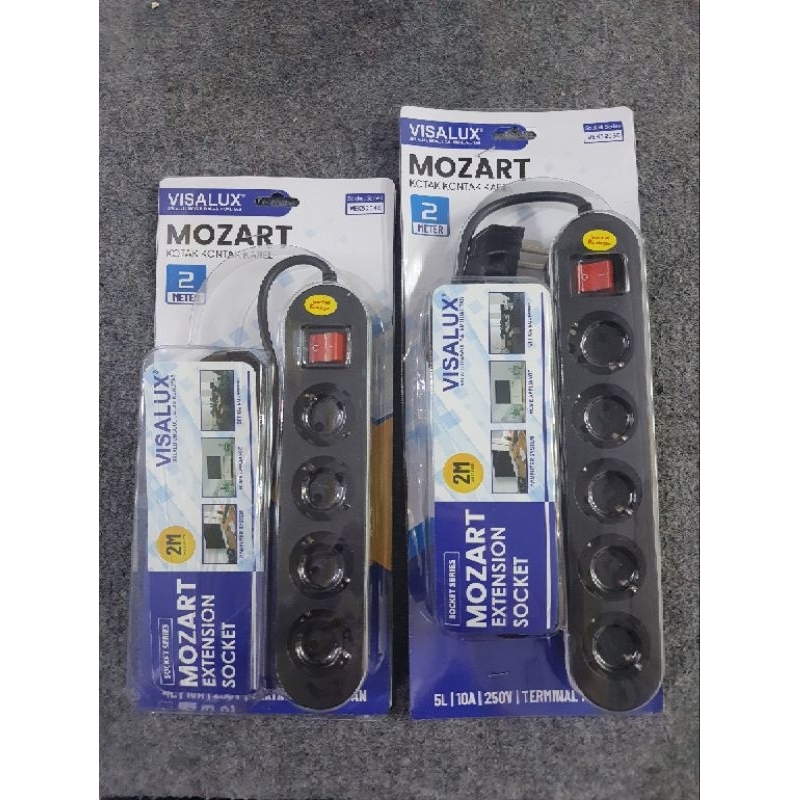 Socket Kualitas Bagus Sambungan kabel stop kontak black hitam