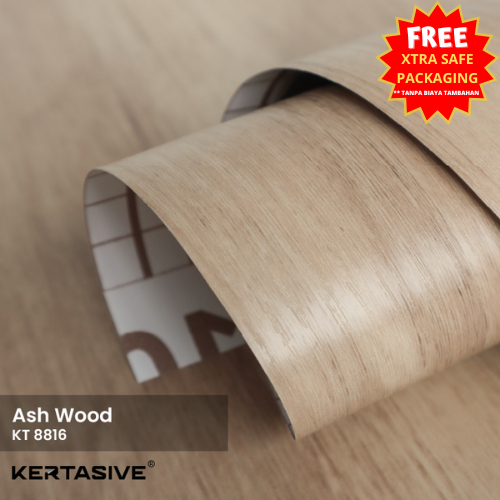 Ash Wood KERTASIVE PVC Interior Film