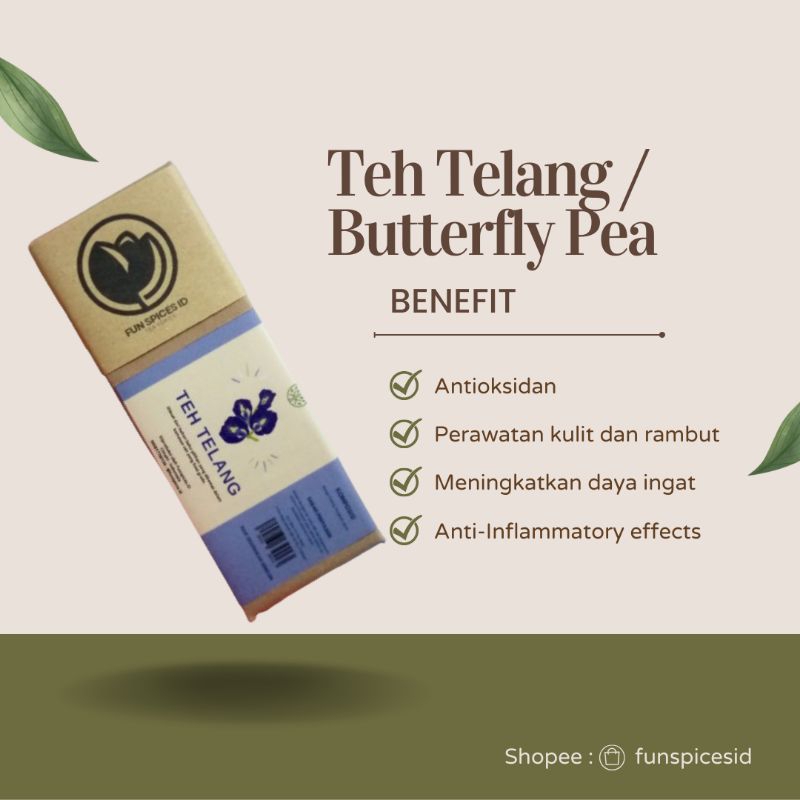 

Herbal Teh Bunga Telang / Butterfly Pea