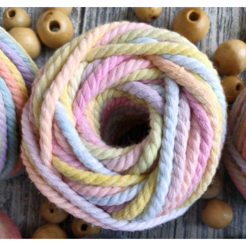 Tali katun ombre || Tali katun macrame || Tali macrame || Benang macrame || Benang katun macrame 4mm
