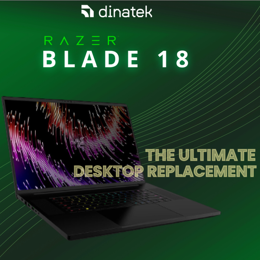 Laptop Razer Blade 18 RTX 4090 32GB 64GB 2TBSSD Win 11