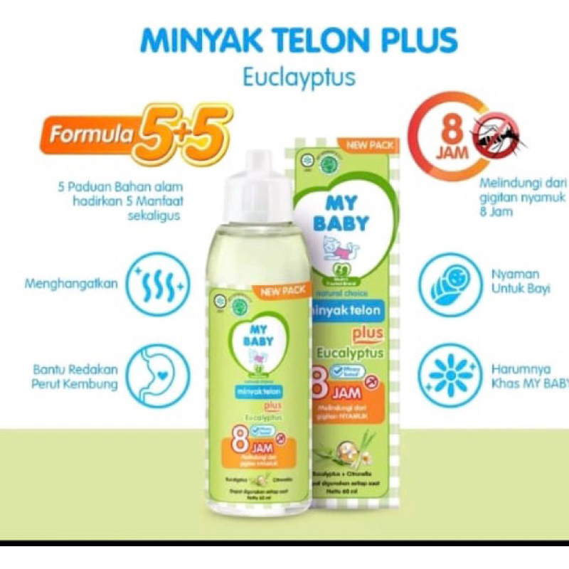 Minyak telon bayi/minyak telon anak/minyak telon My Baby