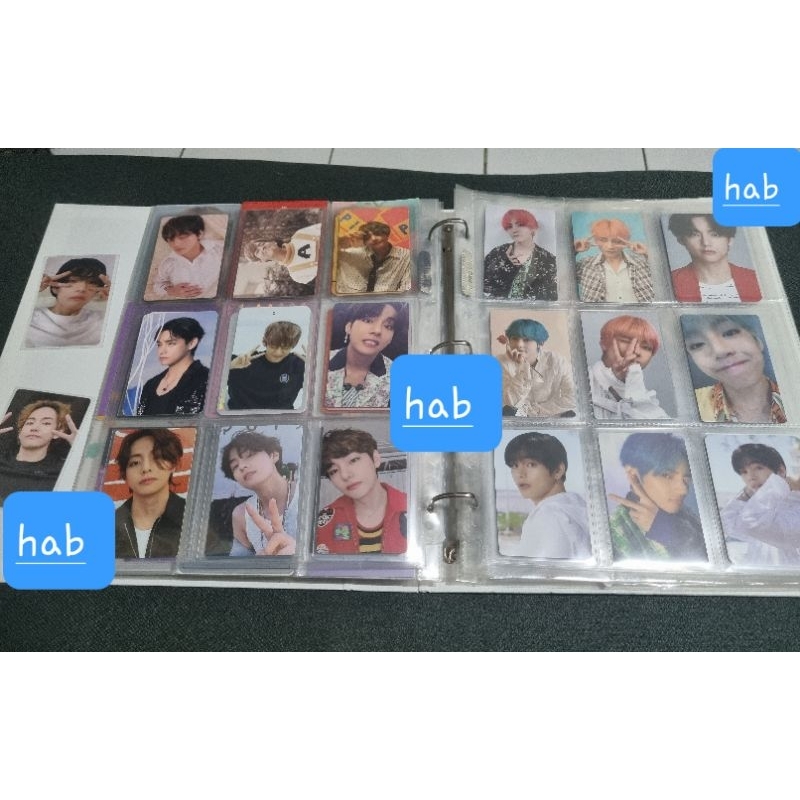 V Taehyung BTS Photocard Memories of 2018 memo2018 memo2019 memo2021 5th muster love yourself tear m