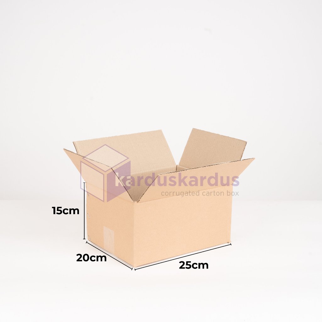 

KARDUS | BOX | KARTON PACKING ( 25 x 20 x 15 ) POLOS