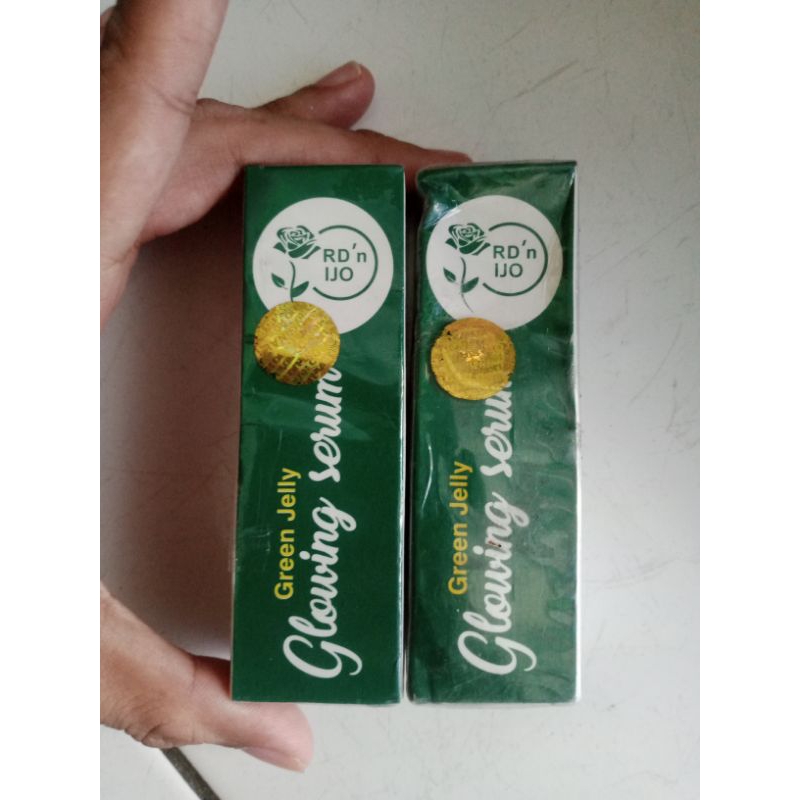 Serum Rdn Ijo Green Jelly glowing serum Rd'n Ijo sultan 20ml