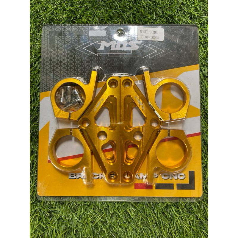 pangkon lampu cnc MOS  gold as33