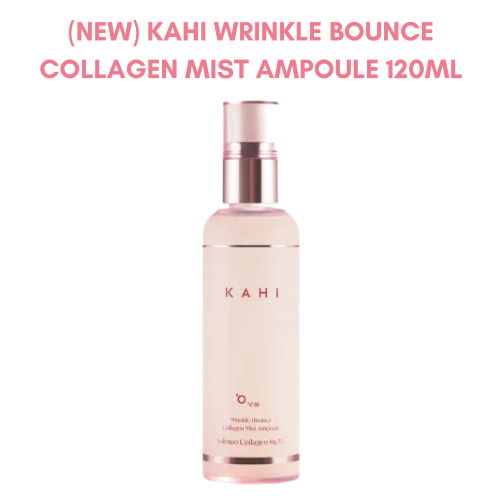 (NEW) KAHI WRINKLE BOUNCE COLLAGEN MIST AMPOULE 120ML