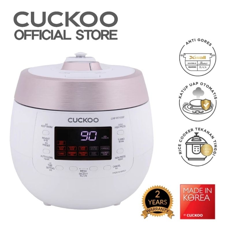 CUCKOO twin pressure rice cooker CRP-RT1008F