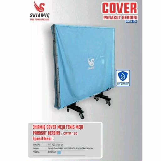 Cover Tenis Meja Shiamiq Water Proof