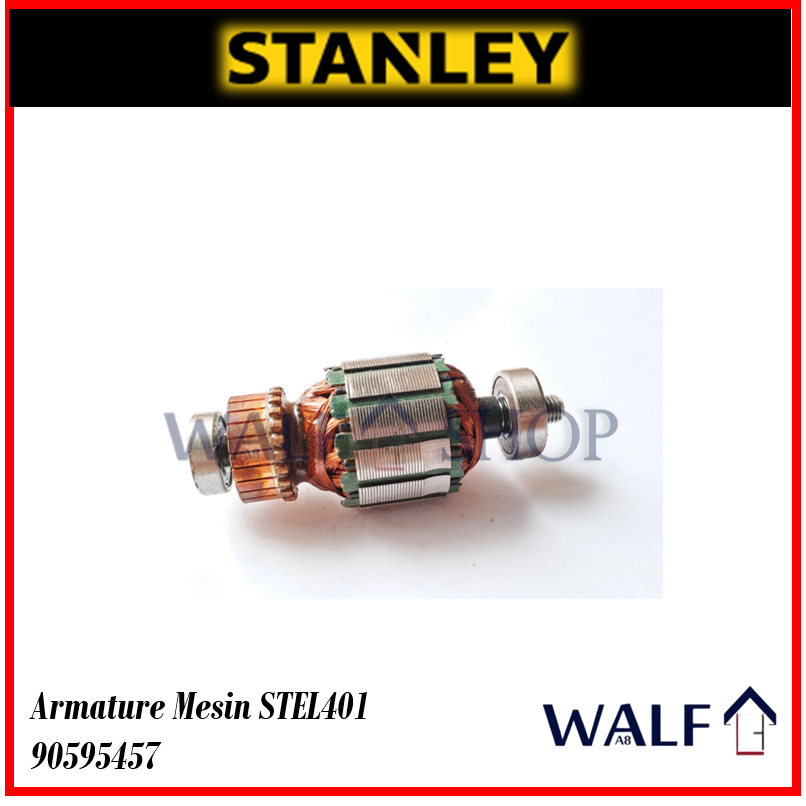 Armature, angker , rotor Untuk Mesin Stanley STEL401 | 90595457 ASLI